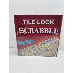 Tile‎ Lock Scrabble Board Game Brand New